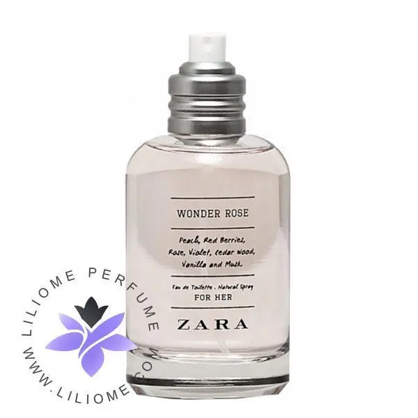 عطر و ادکلن زنانه زارا واندر رز Zara Wonder Rose EDT For Women