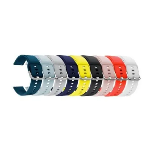 بند سیلیکونی 18mm- بند ساعت هوشمند و مچ بند شیائومی- مدل 18MM - 2