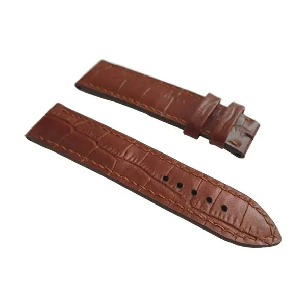 بند مدل چرم طبیعی مناسب برای ساعت هوشمند امیزفیت 22MM - 3