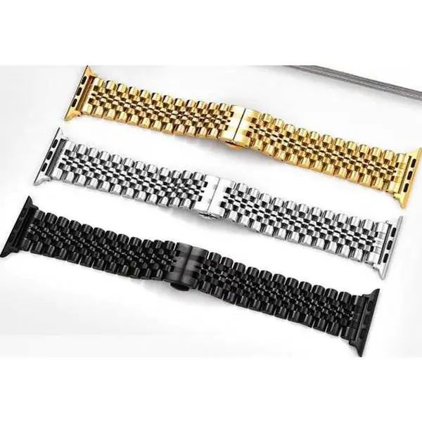 بند استیل پلاستیکی اپل واچ 42/44/45 میلی متری کوتتسی Cottetci W76 pattern plastic strap 22008-BK - 4
