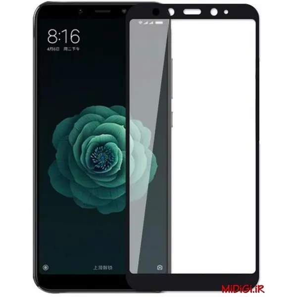 گلس فول فریم می سیکس ایکس و می A2 شیائومی | Glass Xiaomi Mi 6X & Mi A2 Full Frame 9H 5D - 2