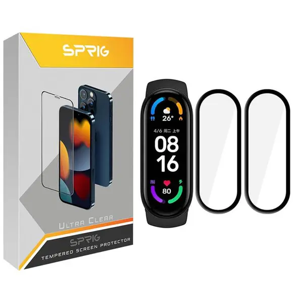گلس سرامیکی ساعت هوشمند Amazfit Band 7 - 6