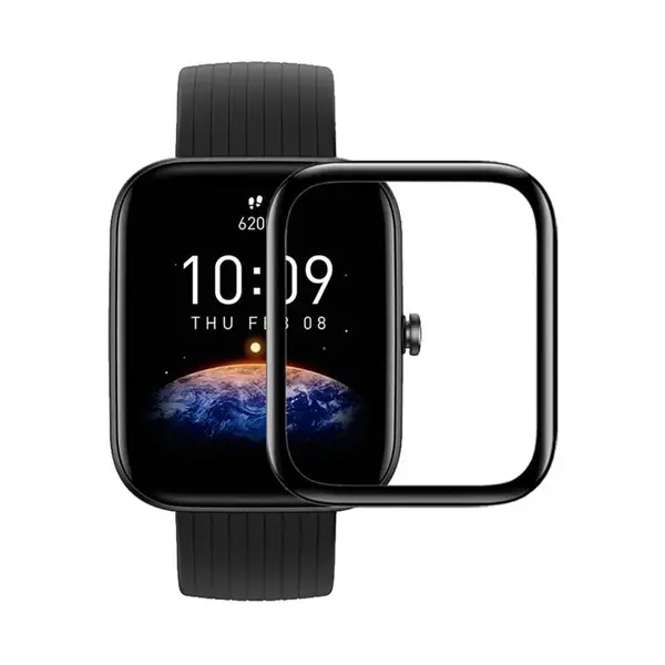 گلس سرامیکی شفاف ساعت هوشمند Amazfit Bip 3