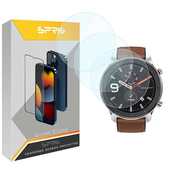 گلس سرامیکی شفاف ساعت هوشمند Amazfit GTR 3 - 3