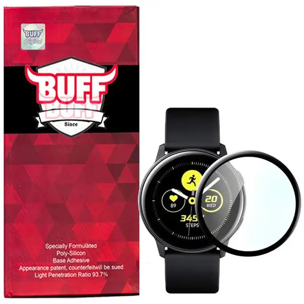 محافظ صفحه نمایش بوف مدل FullGlue-Flexible مناسب برای ساعت هوشمند سامسونگ Galaxy Watch 4/5 /Active 2/1 40mm - 2