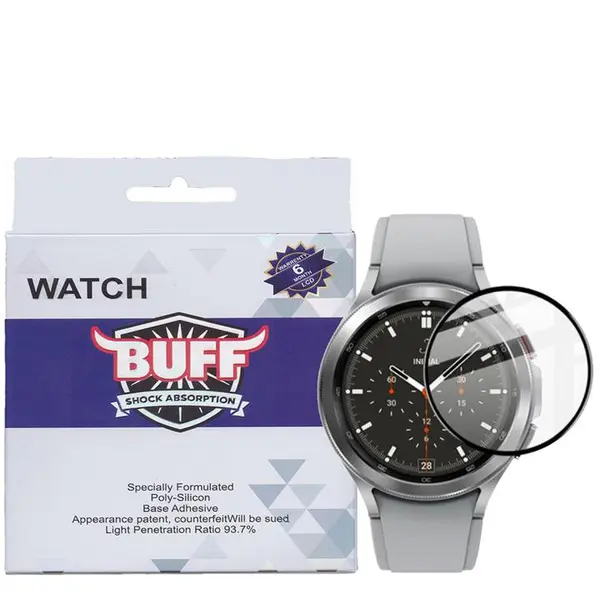 محافظ صفحه نمایش بوف مدل FullGlue-Flexible-G مناسب برای ساعت هوشمند سامسونگ Galaxy Watch 5 / 4 46 mm - 2