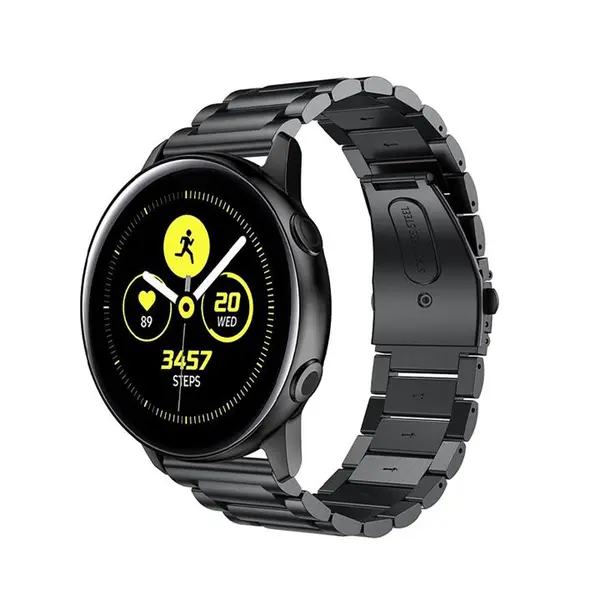 بند استیل سامسونگ واچ Galaxy Watch Active2 20mm 3 Pointers - 4