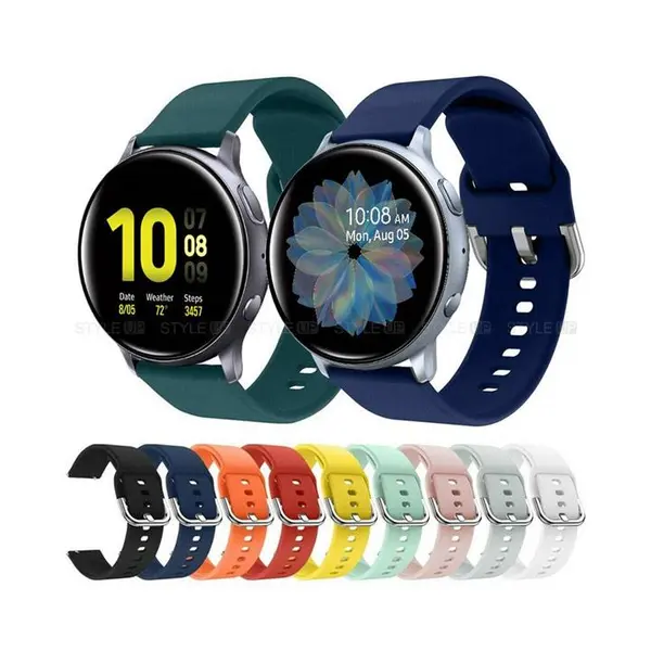 بند سیلیکونی ساعت هوشمند سامسونگ Galaxy Watch Active 2 44mm - 2