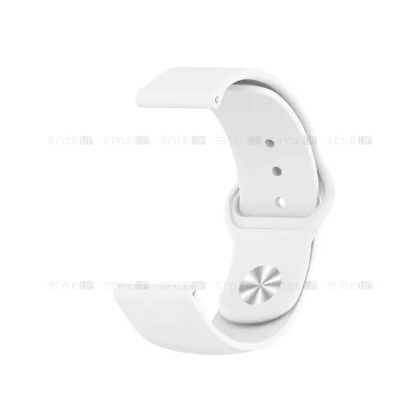 لوازم جانبی ساعت هوشمند بند سیلیکونی ساعت سامسونگ Galaxy Watch 42mm مدل دکمه ای - 2