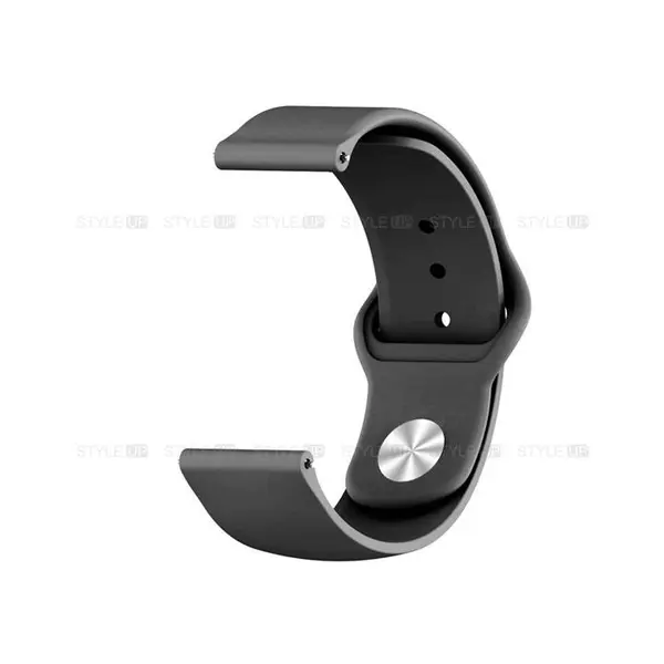 لوازم جانبی ساعت هوشمند بند سیلیکونی ساعت سامسونگ Galaxy Watch 42mm مدل دکمه ای - 3