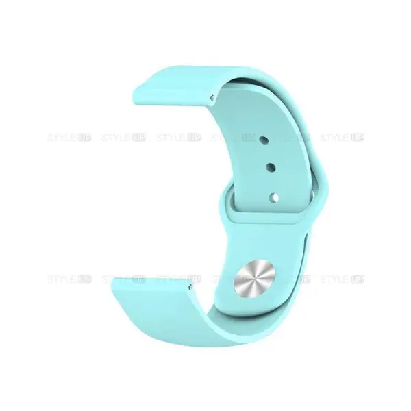 لوازم جانبی ساعت هوشمند بند سیلیکونی ساعت سامسونگ Galaxy Watch 42mm مدل دکمه ای - 6