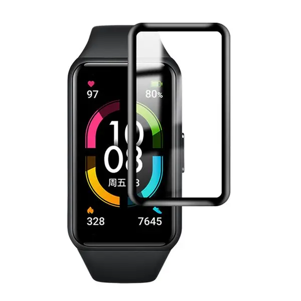 گلس سرامیکی ساعت هوشمند هواوی Huawei Band 6 - 2