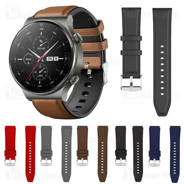 بند چرمی ساعت هوشمند هواوی Huawei Watch GT2 / GT2 Pro Leather Strap - 3