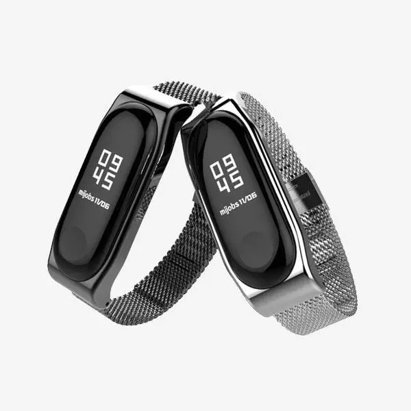 بند مچ بند مدل Mi Band 3 Metal مناسب برای مچ بند هوشمند شیائومی - 6