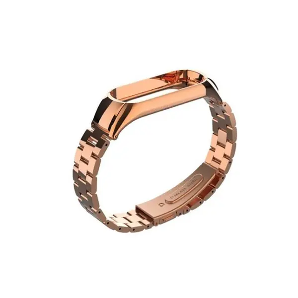 بند مچ بند مدل Mi Band 3 Metal مناسب برای مچ بند هوشمند شیائومی - 2
