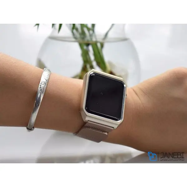 بند فلزی مدل Milanese Loop مناسب برای اپل واچ 42/44 میلی متری - 5