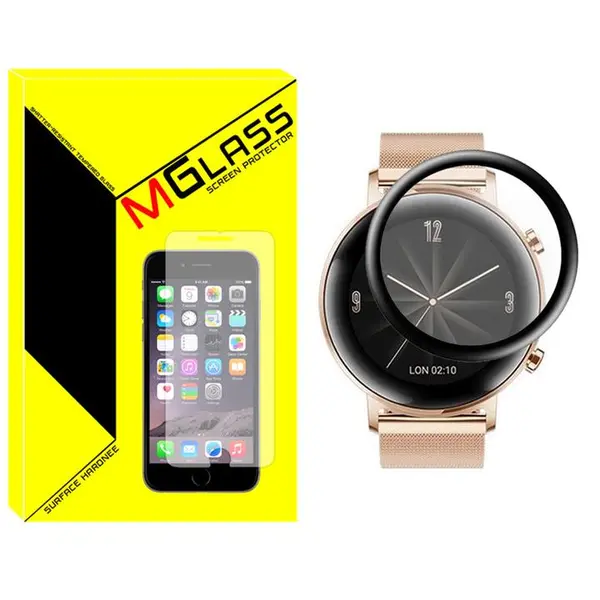 محافظ صفحه نمایش نانو ام گلس مدل NMG مناسب برای ساعت هوشمند هوآوی Watch GT2 42mm - 2
