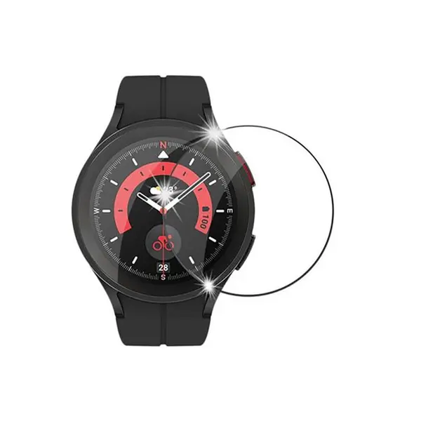 محافظ صفحه نمایش PET مناسب برای ساعت هوشمند سامسونگ مدل Galaxy Watch 5 Pro 45mm - 4