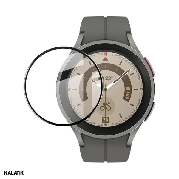 محافظ صفحه نمایش PET مناسب برای ساعت هوشمند سامسونگ مدل Galaxy Watch 5 Pro 45mm - 3