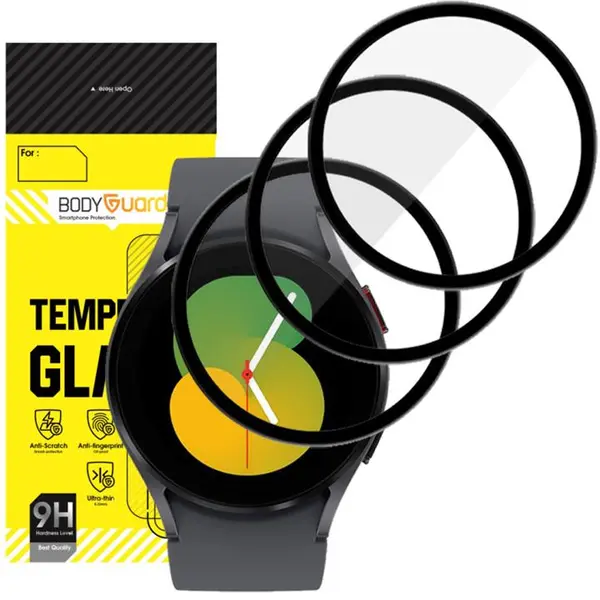 محافظ صفحه نمایش بادیگارد مدل PMMA مناسب برای ساعت هوشمند سامسونگ Galaxy Watch 5 40mm R905 بسته 3 عددی - 3