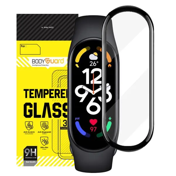 محافظ صفحه نمایش بادیگارد مدل PMMA مناسب برای ساعت هوشمند شیائومی Mi Band 7 - 2