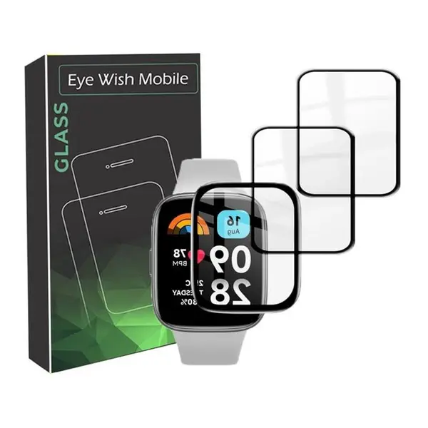 محافظ صفحه نمایش نانو آی ویش مدل PMMA مناسب برای ساعت هوشمند هایلو RS5 بسته سه عددی - 3