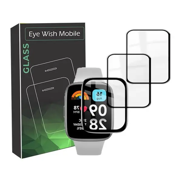 محافظ صفحه نمایش نانو آی ویش مدل PMMA مناسب برای ساعت هوشمند هایلو RS5 بسته سه عددی - 2