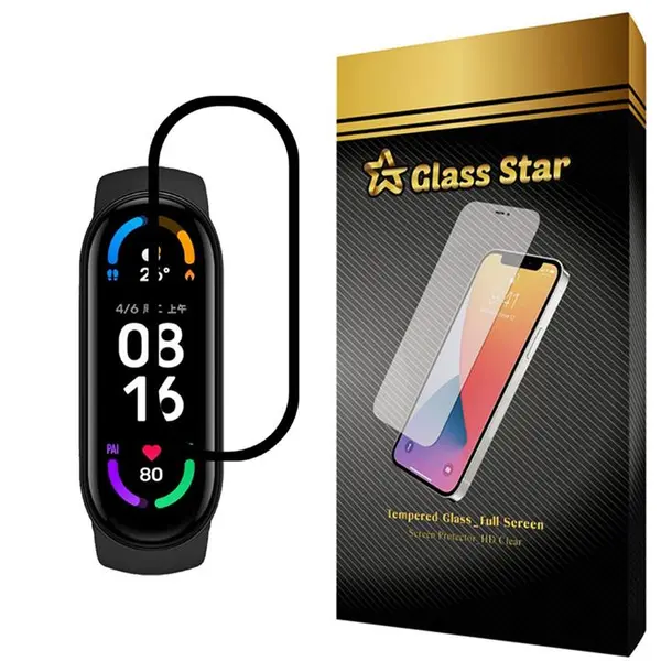 محافظ صفحه نمایش گلس استار مدل PMMA-X مناسب برای ساعت هوشمند شیائومی mi band 6 - 2