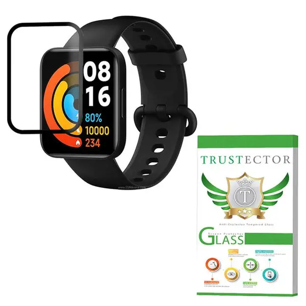 محافظ صفحه نمایش ساعت هوشمند شیائومی REDMI WATCH تمام چسب از جنس نانو سرامیک کد 037 - 4