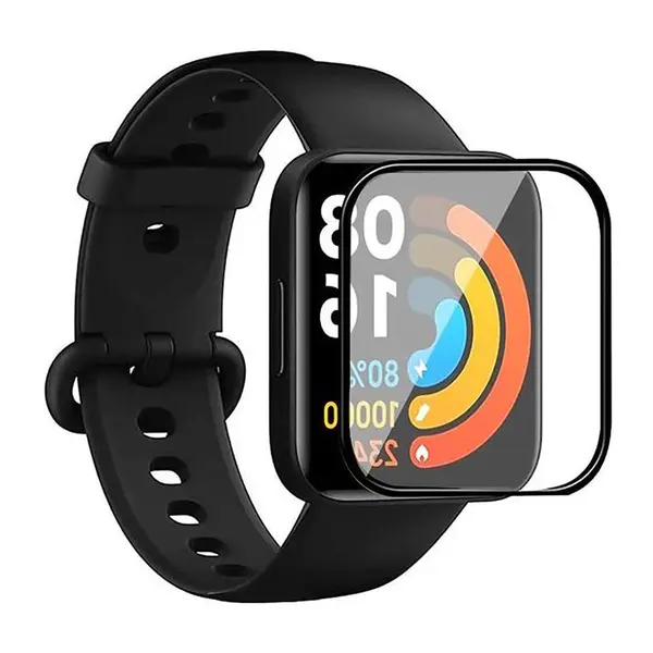 محافظ صفحه نمایش ساعت هوشمند شیائومی REDMI WATCH تمام چسب از جنس نانو سرامیک کد 037 - 2