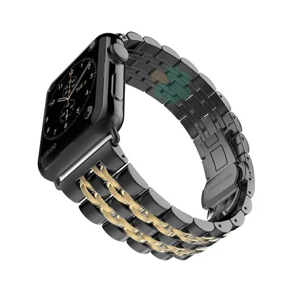 بند فلزی سومگ مدل ROLEX مناسب برای اپل واچ 42 میلی متری - 6