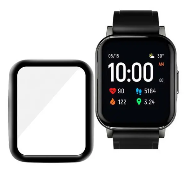 محافظ صفحه گلس سرامیکی ساعت شیائومی Xiaomi Haylou LS02 - 4