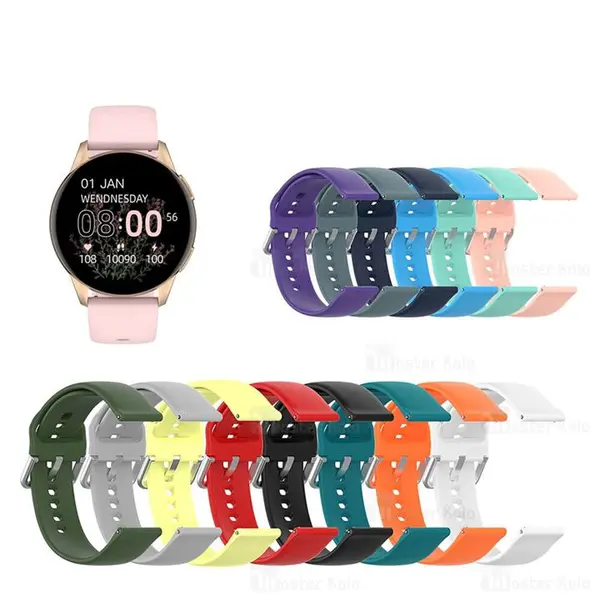 بند سیلیکونی ساعت هوشمند شیائومی Xiaomi Kieslect L11 / L11 Pro Strap Silicone Band... - 4