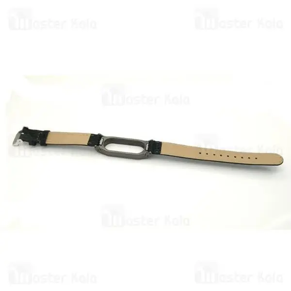 بند چرمی دستبند سلامتی شیائومی Xiaomi Mi Band 3 Leather Wrist Strap - 5