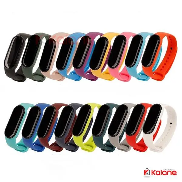 بند سیلیکونی ساعت هوشمند Xiaomi Mi Band 4 مدل دکمه ای - 2