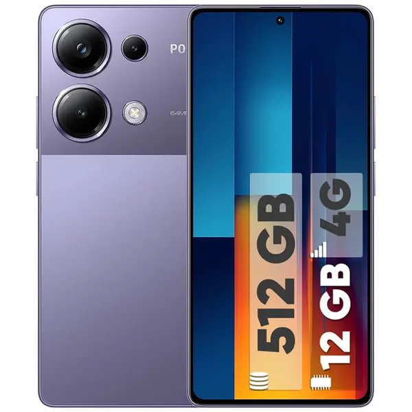 گوشی موبایل Xiaomi Poco M6 Pro ظرفیت 12/512 گیگابایت