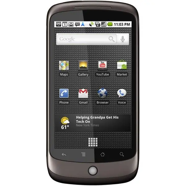 گوشی موبایل اچ تی سی مدل Google Nexus One - 2