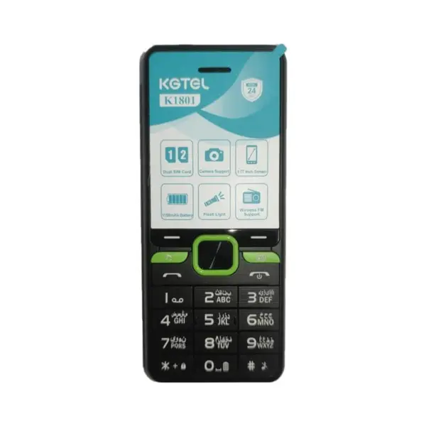 گوشی موبایل KGTEL مدل k1801 دوسیم کارت - 2