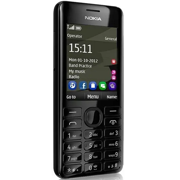 گوشی موبایل نوکیا 206 دو سیم کارت - 4