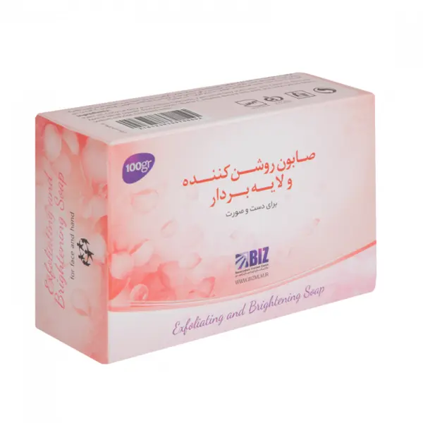 صابون روشن کننده و لایه بردار دکتر بیز