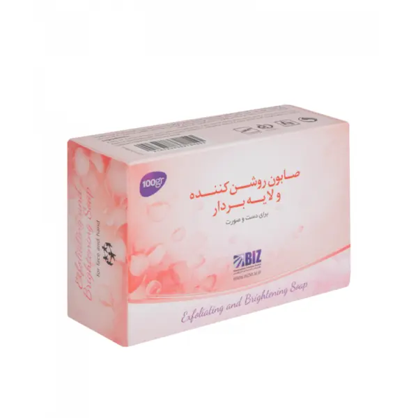 صابون روشن کننده و لایه بردار دکتر بیز