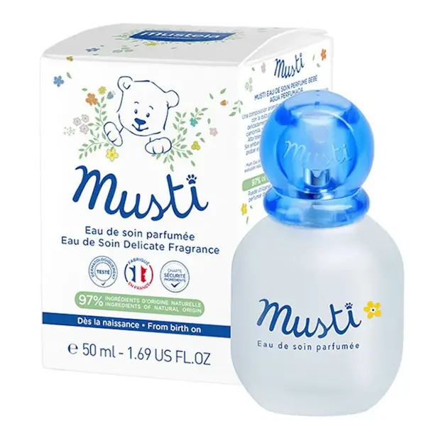 ادکلن کودک موستلا مدل Musti حجم 50میلی لیتر