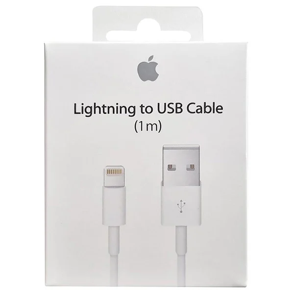 کابل شارژ USB به لایتنینگ اپل MQUE2ZM طول 1 متر - 2