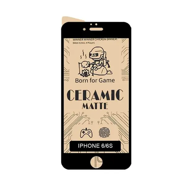 گلس سرامیکی مات گوشی آیفون Apple iPhone 6 / 6s Apple iPhone 6/6s Matte Ceramics Glass - 2