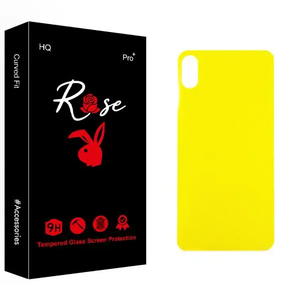گلس برچسب محافظ پشت گوشی آیفون ایکس اس مکس iPhone XS Max Apple iPhone XS Max Back Sticker - 2