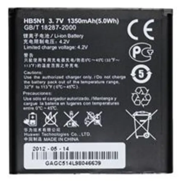باطری Huawei G300 Y330 Y320 HB5N1H battery - 2