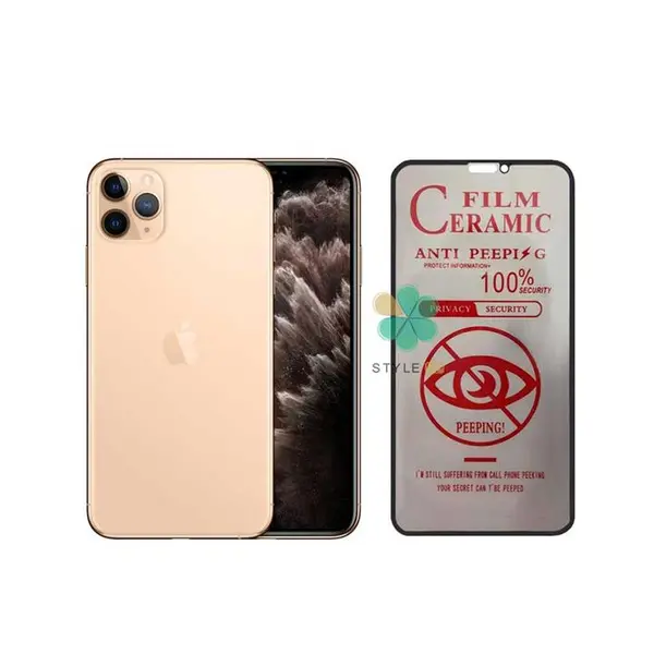 گلس سرامیکی تمام صفحه گوشی اپل مدل iPhone 11 Pro Max 9d - 4