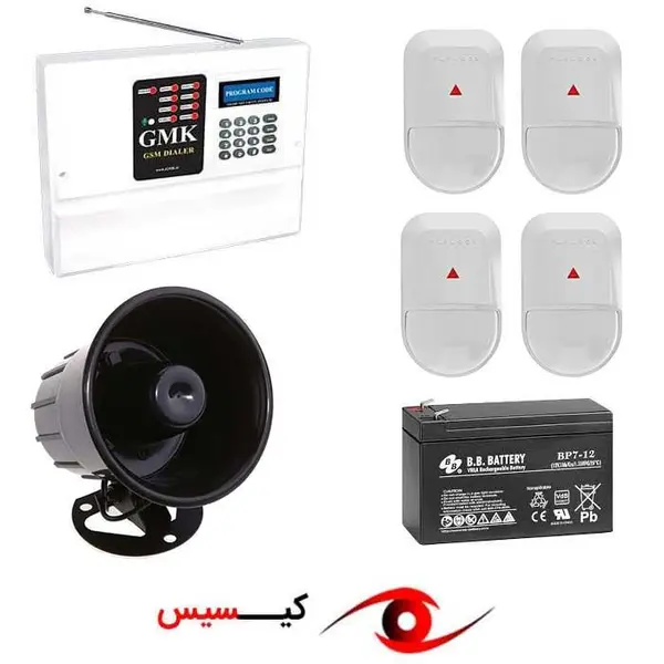 سیستم امنیتی دزدگیر اماکن سیمکارتی جی ام کا GM890