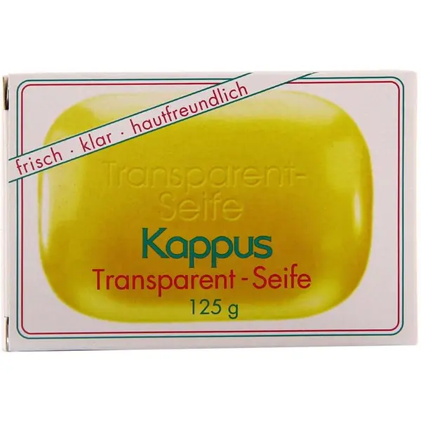 صابون گلیسیرین شفاف کاپوس 125 گرم