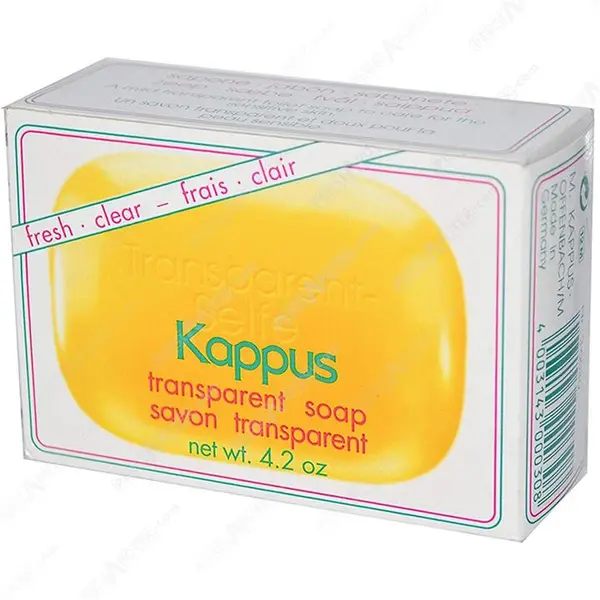 صابون گلیسیرین شفاف کاپوس 125 گرم